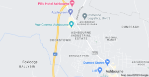 Google map of Ashbourne Manufacturing Park